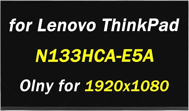 Replacement for Lenovo ThinkPad X390 X395 20Q0 20Q1 LCD Display for ThinkPad L13 X13 L13 LCD Digitizer B133HAN06.7 N133HCA-E5A FHD 60HZ 30Pin 13.3