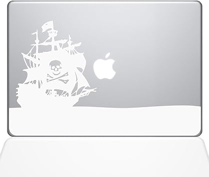 The Decal Guru Pirate Bay MacBook Decal Vinyl Sticker - 13