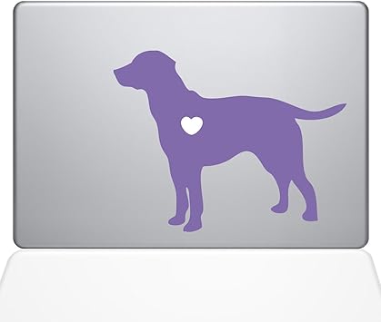 The Decal Guru I Love My Labrador Retriever Decal Vinyl Sticker, 13