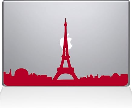 The Decal Guru 2070-MAC-13X-DR Paris City Skyline Decal Vinyl Sticker, 13