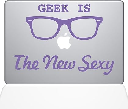 The Decal Guru Geek is The New Sexy MacBook Decal Vinyl Sticker - 13