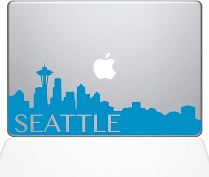 The Decal Guru Seattle Skyline Decal Vinyl Sticker, 13