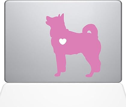 The Decal Guru I Love My Akita Decal Vinyl Sticker, 15