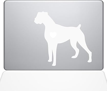 The Decal Guru I Love My Boxer Dog Decal Vinyl Sticker, 13