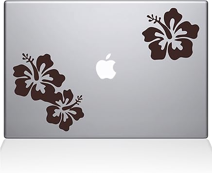 The Decal Guru Hibiscus Decal Vinyl Sticker, 13