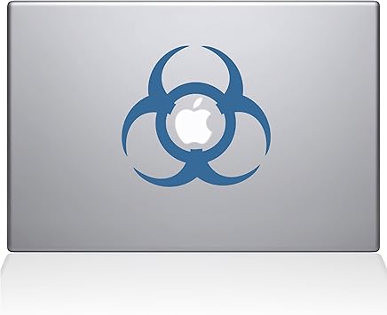 The Decal Guru Toxic MacBook Decal Vinyl Sticker - 13