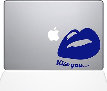 The Decal Guru Kiss Your Lips Decal Vinyl Sticker, 13