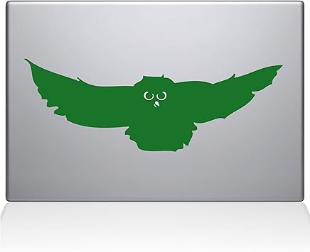 The Decal Guru Owl Attack MacBook Decal Vinyl Sticker - 13