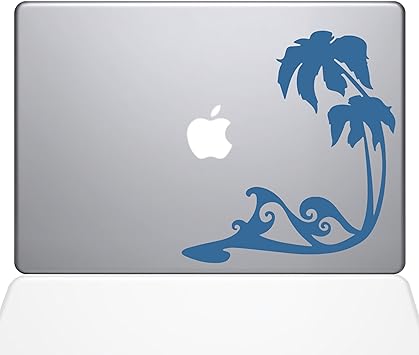 The Decal Guru Beach Wave Decal Vinyl Sticker, 15