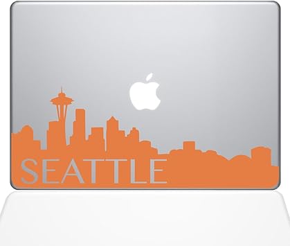 The Decal Guru Seattle Skyline Decal Vinyl Sticker, 13