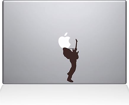 The Decal Guru Guitar Hero MacBook Decal Vinyl Sticker - 13