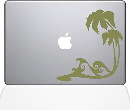 The Decal Guru Beach Wave Decal Vinyl Sticker, 15