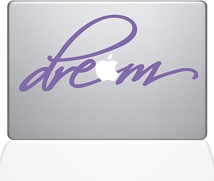 The Decal Guru 1654-MAC-13X-LAV Dream Decal Vinyl Sticker, Lavender, 13