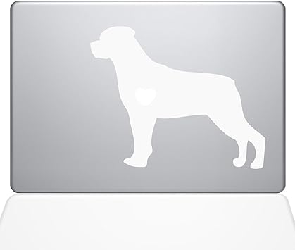 The Decal Guru I Love My Rottweiler Decal Vinyl Sticker, 13