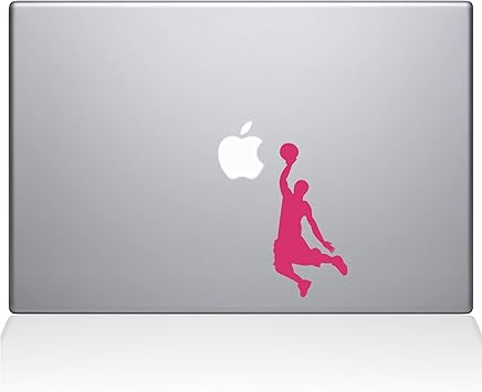 The Decal Guru Slam Dunk MacBook Decal Vinyl Sticker - 15