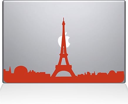 The Decal Guru 2070-MAC-13X-P Paris City Skyline Decal Vinyl Sticker, 13