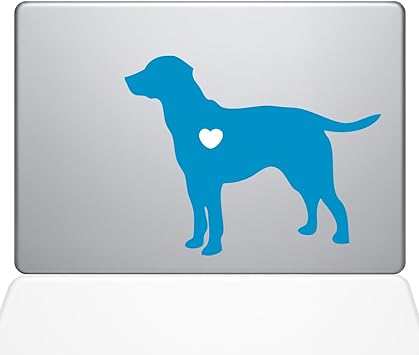 The Decal Guru I Love My Labrador Retriever Decal Vinyl Sticker, 15