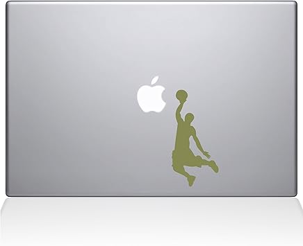 The Decal Guru Slam Dunk MacBook Decal Vinyl Sticker - 13