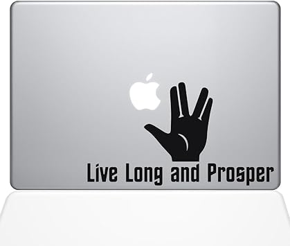 The Decal Guru Live Long and Prosper Decal Vinyl Sticker, 15