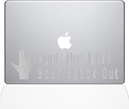 The Decal Guru Rock Out with Spock Decal Vinyl Sticker, 15