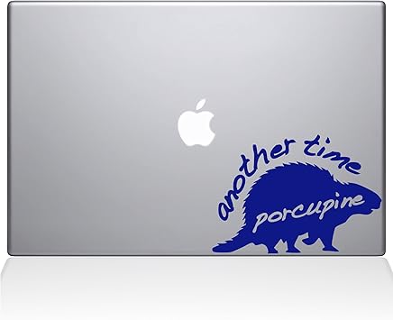 The Decal Guru 1005-MAC-13X-DB Another Time Porcupine Vinyl Sticker, 13