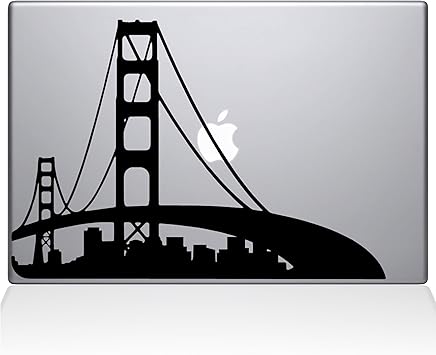 The Decal Guru San Francisco City Skyline Decal Vinyl Sticker, 13