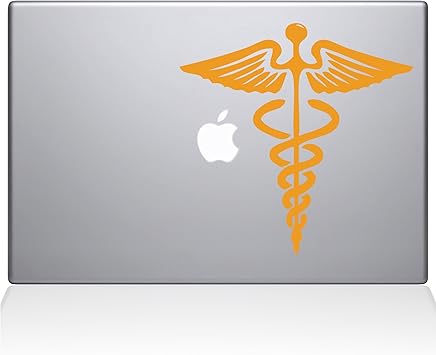 The Decal Guru Medical Symbol MacBook Decal Vinyl Sticker - 15