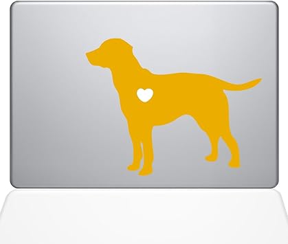 The Decal Guru I Love My Labrador Retriever Decal Vinyl Sticker, 13