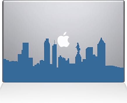 The Decal Guru Philadelphia City Skyline Decal Vinyl Sticker, 15