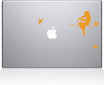 The Decal Guru Moonlight Melodies MacBook Decal Vinyl Sticker - 15