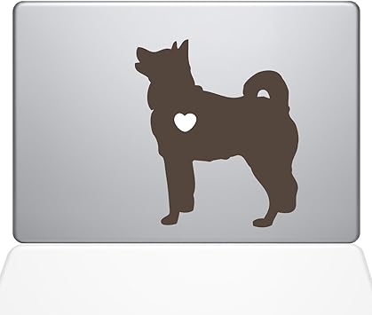 The Decal Guru I Love My Akita Decal Vinyl Sticker, 15