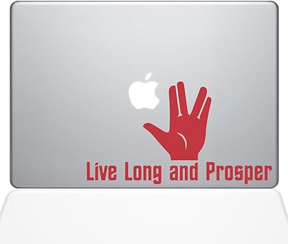 The Decal Guru Live Long and Prosper Decal Vinyl Sticker, 15