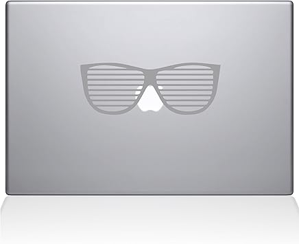 The Decal Guru 1905-MAC-15X-S Party Glasses Decal Vinyl Sticker, Silver, 15