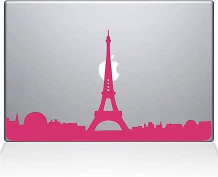 The Decal Guru 2070-MAC-15X-BG Paris City Skyline Decal Vinyl Sticker, 15