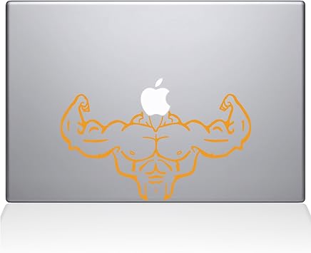 The Decal Guru Body Builder Decal Vinyl Sticker, 15