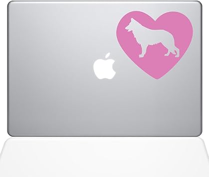 The Decal Guru Heart German Shepherd Decal Vinyl Sticker, 13