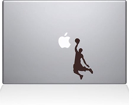 The Decal Guru Slam Dunk MacBook Decal Vinyl Sticker - 15