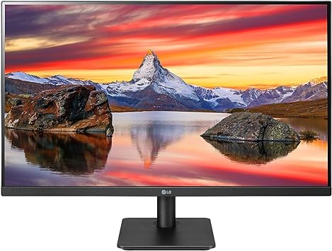 LG 27MP400-B 27 Inch Monitor Full HD (1920 x 1080) IPS Display with 3-Side Virtually Borderless Design, AMD FreeSync and OnScreen Control – Black