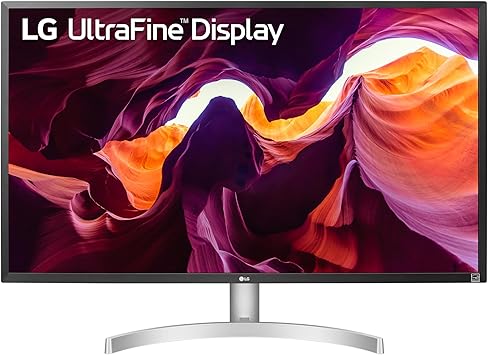 LG UltraFine 32-Inch Computer Monitor 32UL500-W, VA with HDR 10 Compatibility and AMD FreeSync, White