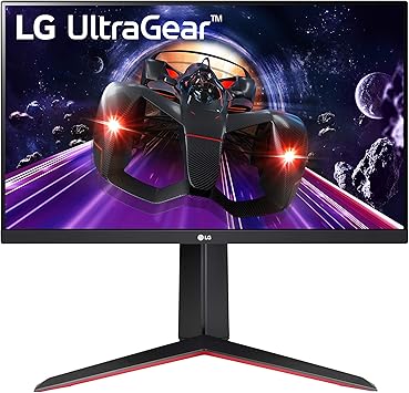 LG 24GN650-B Ultragear Gaming Monitor 24” FHD (1920 x 1080) IPS Display, 144Hz Refresh Rate, 1ms (GtG), AMD FreeSync Premium, Tilt/Height/Pivot Adjustable Stand - Black