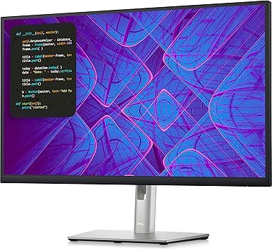 Dell P2723QE USB-C Hub Monitor - 26.96-inch 4K (3840 x 2160) 60Hz Display, 5ms Response Time (Fast Mode), USB-C/DisplayPort/HDMI/USB 3.2 Gen1 Connectivity, Color Depth: 1.07 Billion Colors – Black