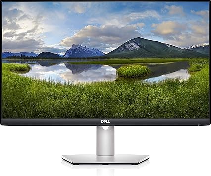 Dell S2721HS 27 Inch Full HD 1920 x 1080, AMD FreeSync, IPS Ultra-Thin Bezel Monitor, Tilt and Swivel, Silver,