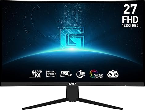 MSI Full HD Non-Glare 1ms 1920 x 1080 180Hz Refresh Rate Resolution Free Sync 27