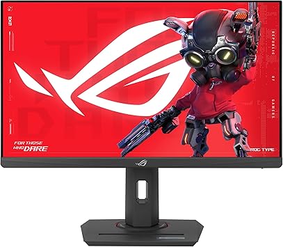 ASUS ROG Strix 24.5” USB-C HDR400 Gaming Monitor (XG259CMS)–Full HD 1080p, 310Hz, 1ms, Fast IPS, 110% SRGB, Extreme Low Motion Blur Sync, G-SYNC Compatible, DisplayWidget, Tripod Socket, 3yr Warranty