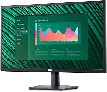 Dell E2723H Monitor - 27 inch FHD (1920 x 1080) | 16:9 | 300 nits | Anti-Glare | 16.7 Million Colors