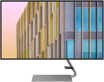 Lenovo Q27h-10 27-Inch Monitor, QHD (2560 x 1440), IPS, LED Backlit, 16:9, AMD FreeSync, USB-C, 4-Side Borderless, 75Hz, 4ms Response Time, 99% sRGB, Tilt, HDMI, DP 1.2, Low Blue Light, 66A7GCC2US