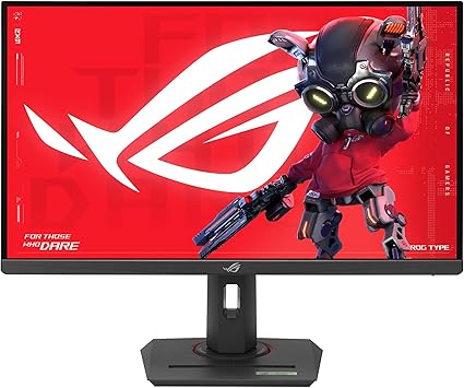 ASUS ROG Strix 27” 1440P USB-C HDR Gaming Monitor (XG27ACMG) - QHD (2560x1440), 270Hz, 1ms, Fast IPS, Extreme Low Motion Blur Sync, G-SYNC Compatible, DisplayWidget, Tripod Socket, 3 yr Warranty