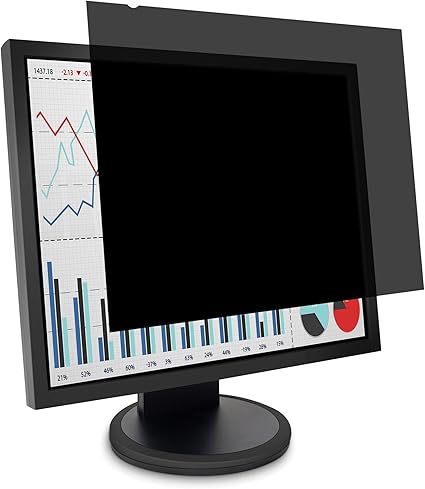 Kensington MagPro 27 Inch Magnetic Computer Privacy Screen for Desktop, Removable 16:9 Computer Privacy Filter, Anti-Glare Blue Ray Reduction, Compatible with Slim Bezel Monitors (K58359WW)