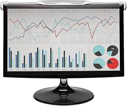 Kensington FS240 Snap2 Privacy Screen for 22-Inch to 24-Inch Widescreen 16:10 and 16:9 Monitors (K55315WW),Black