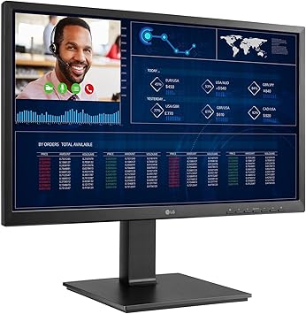 LG 24 Thin Client AIO Monitor, 1920X1080, IPS, Intel PENTIUM N6005, 8GB DDR4, 1, Black